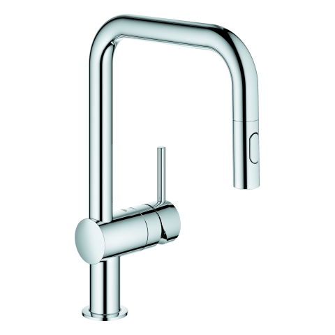 GROHE EH-Spültischbatterie Minta 32322_2 U-Auslauf Spülbrause chrom