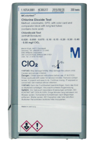 JUDO Messbesteck Chlordioxid Farbvergleichsmessbesteck