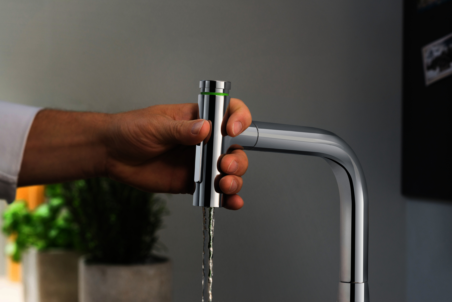 Hansgrohe 2-Loch SPTM 200 Metris Select M71 Ausziehbrause 2jet sBox chrom