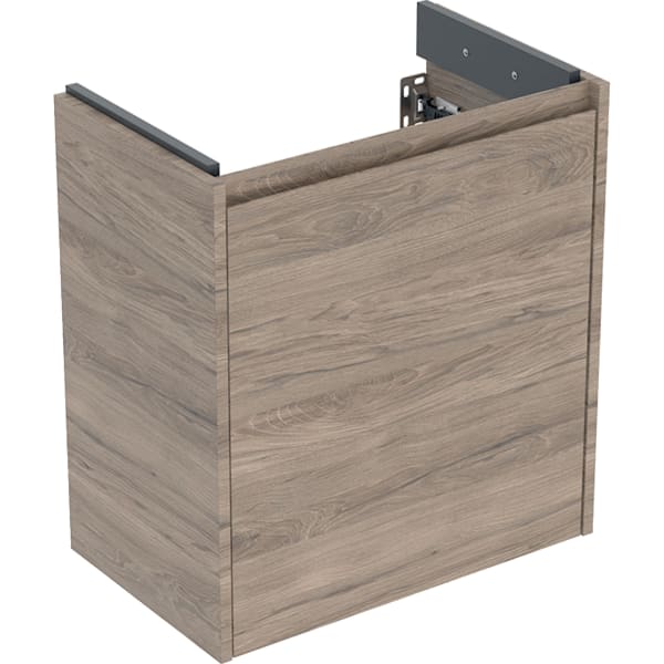 Geberit Renova Compact US für WT, mit 1 Tür 55x60,3x33,7cm, Nussbaum hickory