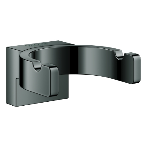 GROHE Bademantelhaken Selection 41049 doppelt hard graphite