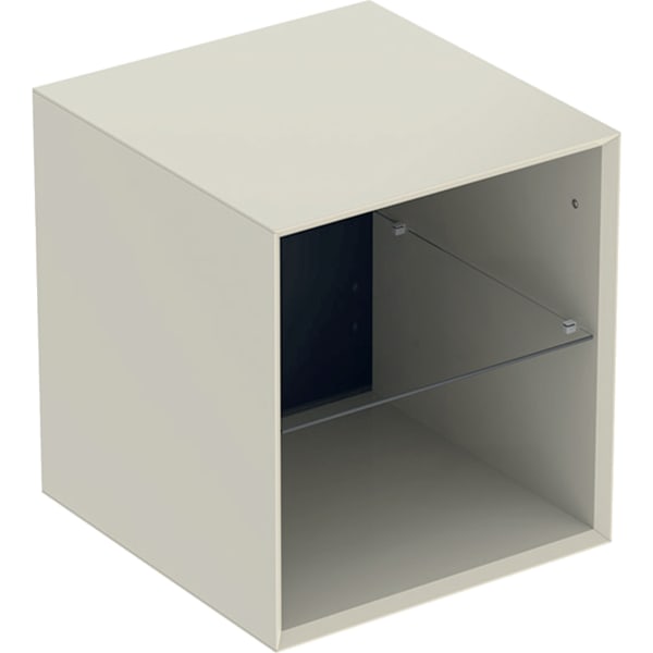 Geberit ONE Seitenelement 45x47x49,2cm, sandgrau hgl.