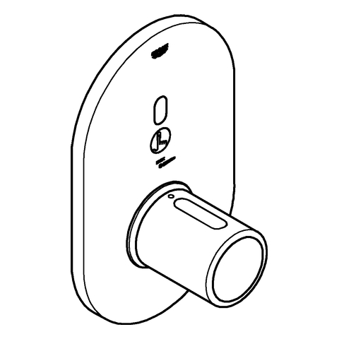 GROHE IR-Brausethermostat Eurosmart CE Special 36456 FMS für 36458/36459 chrom