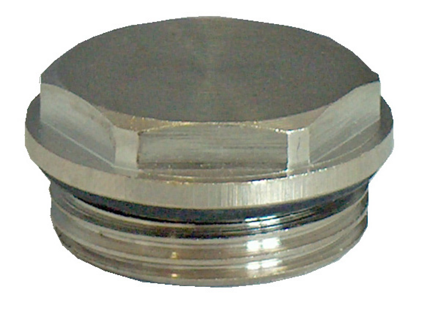 OVENTROP-Blindstopfen 1/2", PN10, selbstdichtend, Ms, vern.