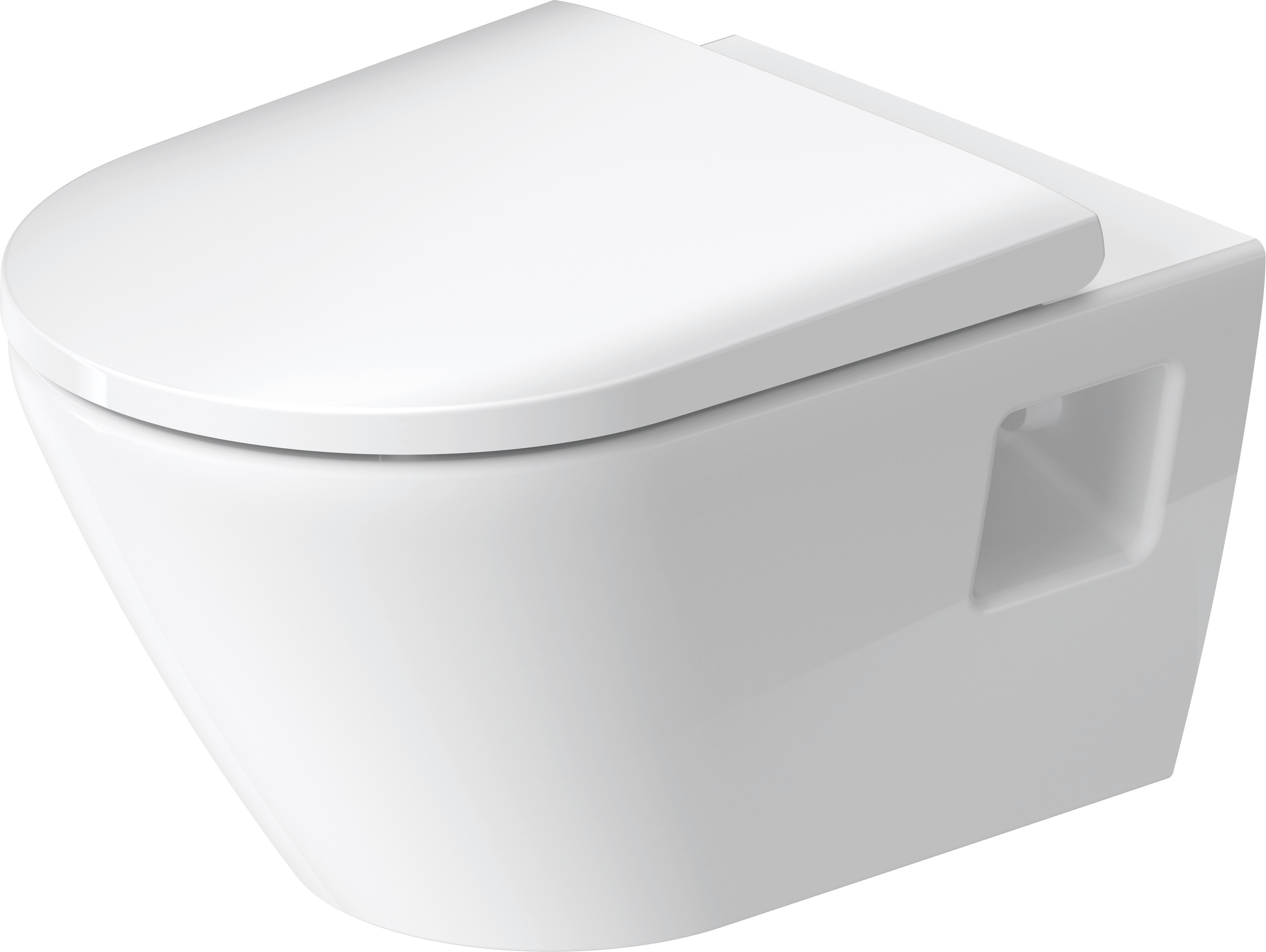 DU Wand-WC Set 540 mm D-Neo Weiß,TS rimless,WC-Sitz m.Absenkautomatik