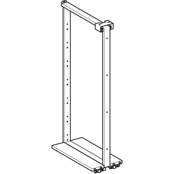 Geberit Auszug für obere Schublade für Hochschrank mit zwei Auszügen B:24cm