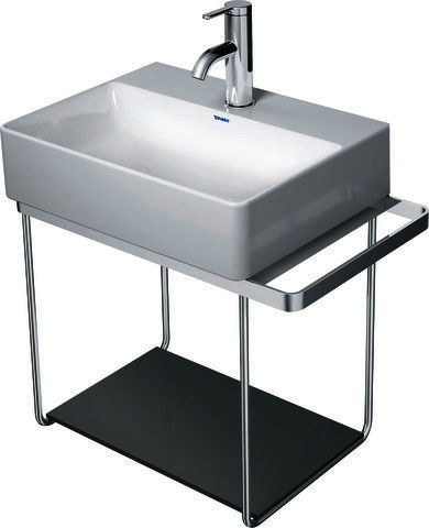 DU Glaseinleger in Metallkonsolen f. DuraSquare WT 073245, Flannel Grey