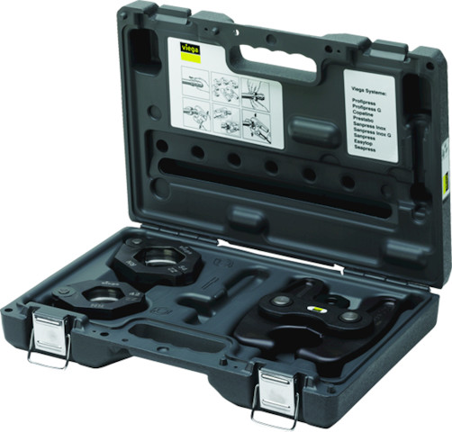 Viega Pressbackenset 2296.3 in 42/54mm Kunststoff grau
