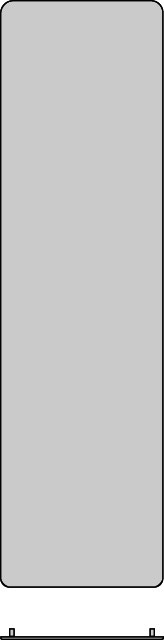 Kermi Fineo Plan, BH1800x500x33mm QN 795 W, RAL 9016