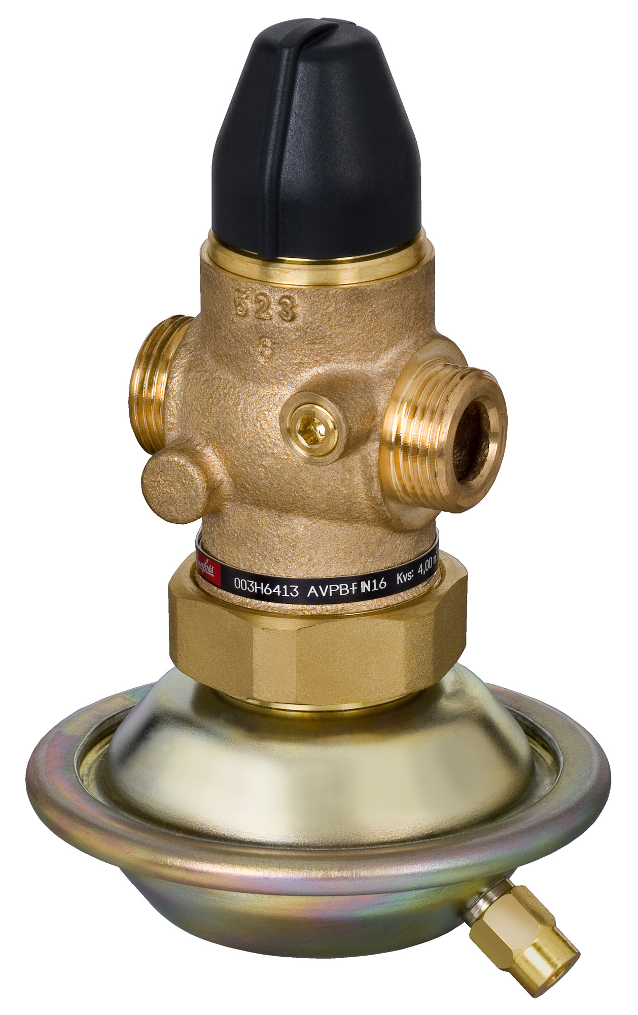 Danfoss Diff.Druckreg+V.strombegr.AVPB-F DN15, Kvs 2,5 m3/h, 0,5bar, PN16, G3/4A