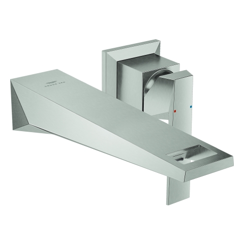 GROHE 2-L-WT-Wandbatt. Allure Brilliant 29403 FMS Ausladung 210mm supersteel