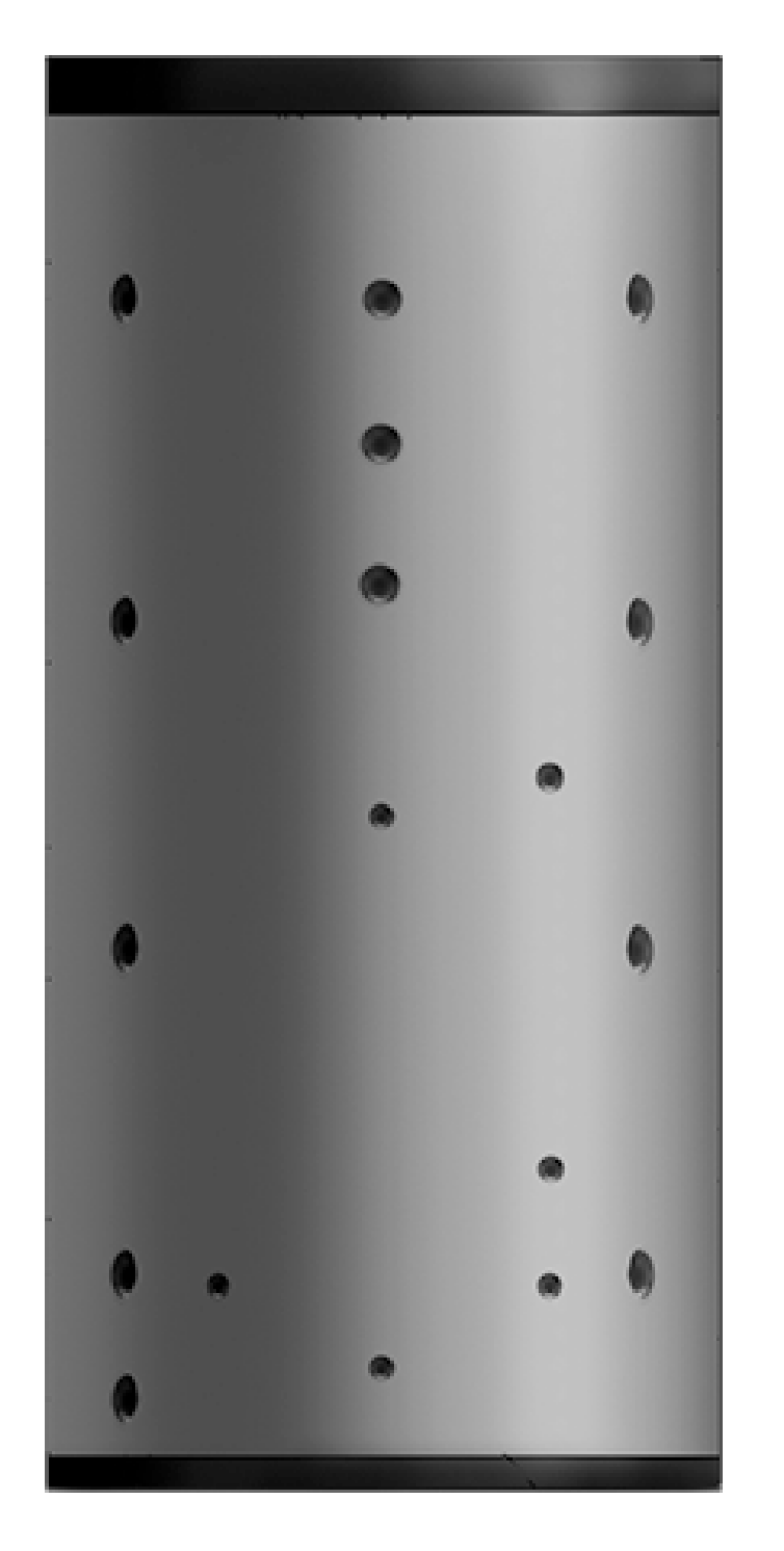 NOVELAN Speicher, TPSK 1500, Trennpuffersp. 1500l, inkl. Kälteisol., ohne Wärmeisol.