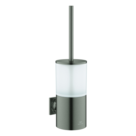 GROHE WC-Bürstengarnitur Allure 40340_1 Wandmontage hard graphite gebürstet