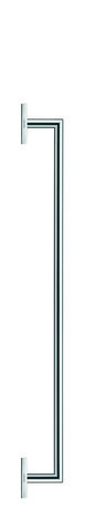 DU Karree Handtuchhalter, Chrom, 70x668x35 mm, Anzahl Arme: 1