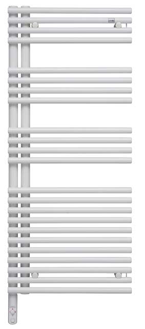 Zehnder HTW Forma Asym, rechts, elektr. LFAER-120-50/DD 1281x60x496 Beige Grey
