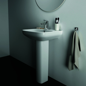 IS Waschtisch i.life A 1Hl. m.Ül. 500x440x150mm Weiß
