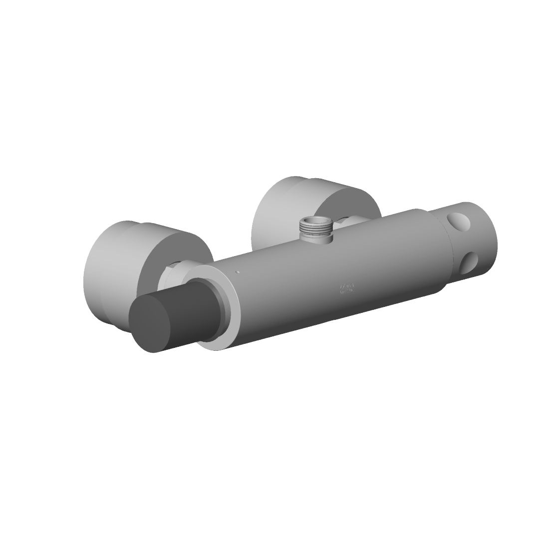 Dornbracht Anschluss für Brausethermostat Wand  ET 04170104401 315 x 85 x 210 mm Platin