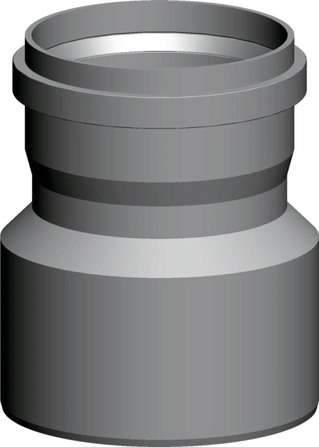 Wolf Reduzierung DN200 - DN160, aus PP Wolf Reduzierung DN200 - DN160, aus PP