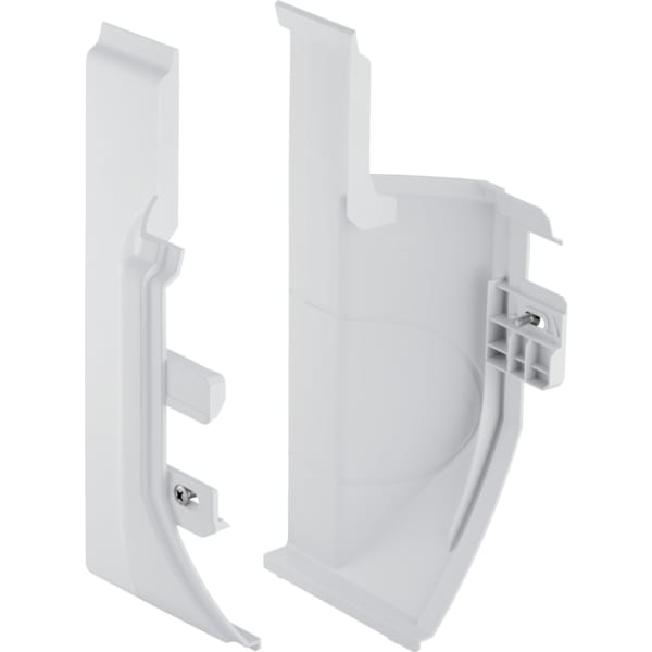 Geberit Wandabschluss für Stand-WC f. Geberit AquaClean 8000, weiß-alpin