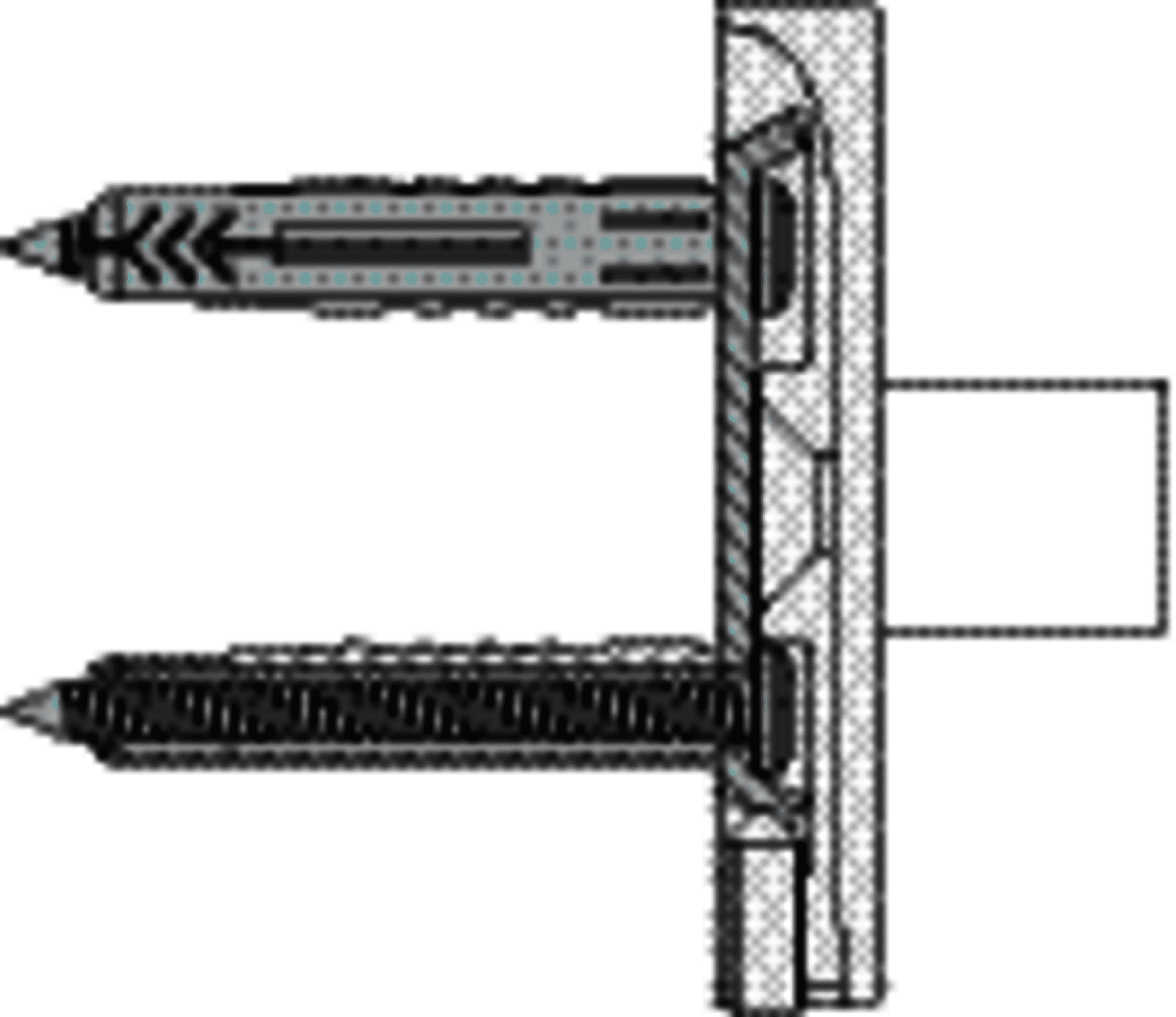 HEWI BM für 2 Rosetten, für Stangensystem 950. und 802.