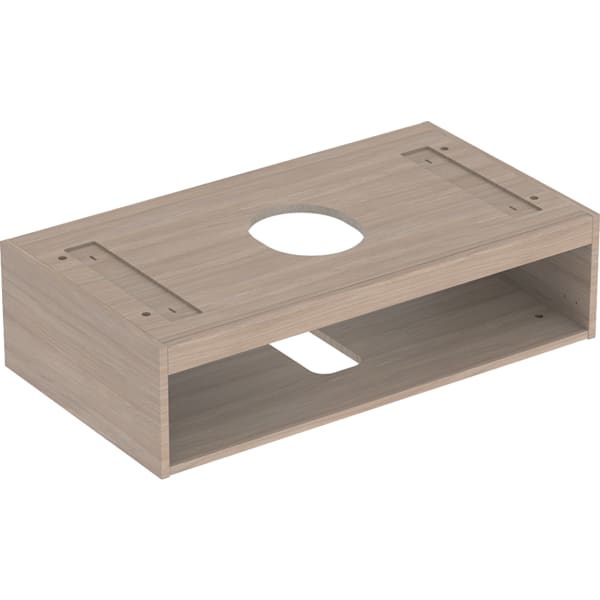 Geberit VariForm Korpus für US für AS-WT mit einer Schublade B=90cm, Eiche