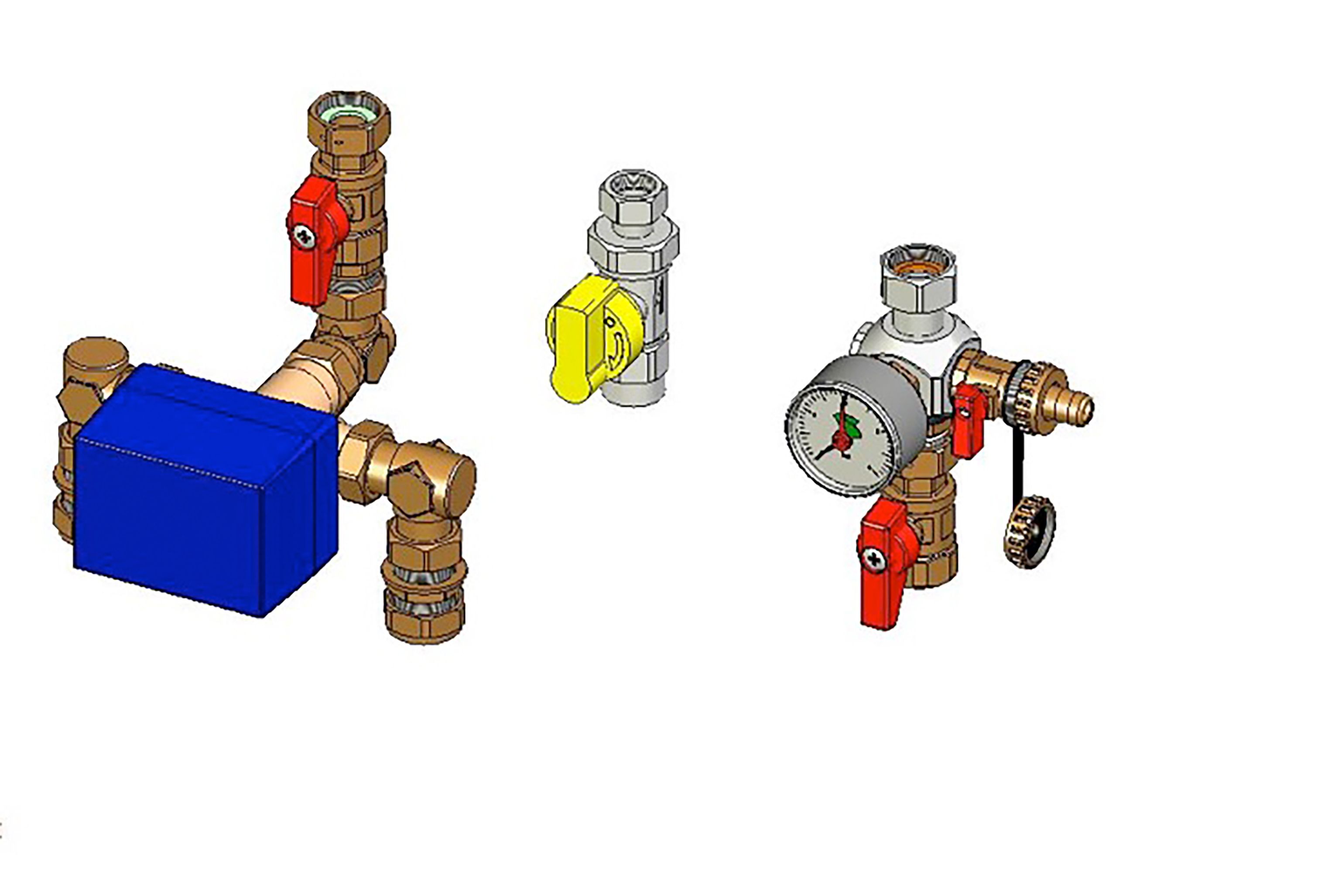Remeha Anschlusssatz Kombispeicher für Calenta S - Reihenschaltung Remeha Anschlusssatz Kombispeicher für Calenta S - Reihenschaltung
