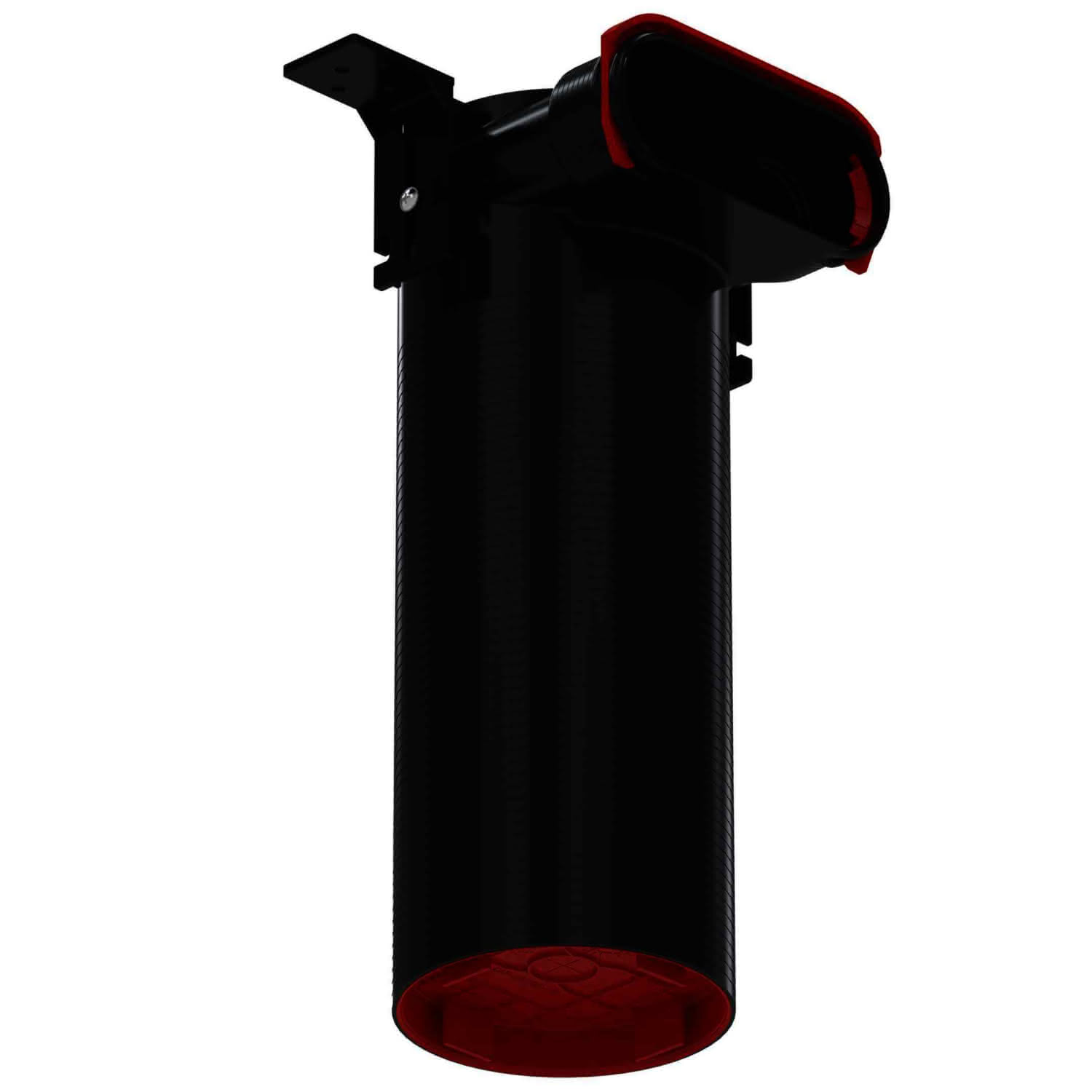 ZE Luftdurchlass ComfoCase CLRF, H=358mm f. ComfoTube flat 51, DN125, m.RapidLock