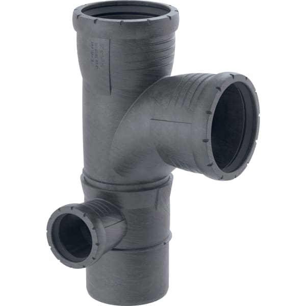 Geberit Silent-Pro Kombibogeneckabzweig 87,5Gr d90/90/50 links Geberit Silent-Pro Kombibogeneckabzweig 87,5Gr d90/90/50 links