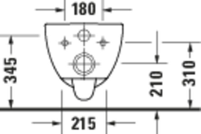 DU D-Code 2.0 WWC TS 570mm, rimless Weiß