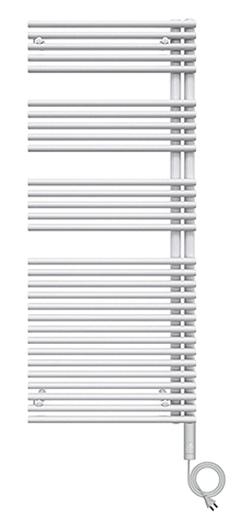 ZE HTW Forma Asym, links, elektr. IHC LFASL120050ECZD 1289x91x498 RAL 9016