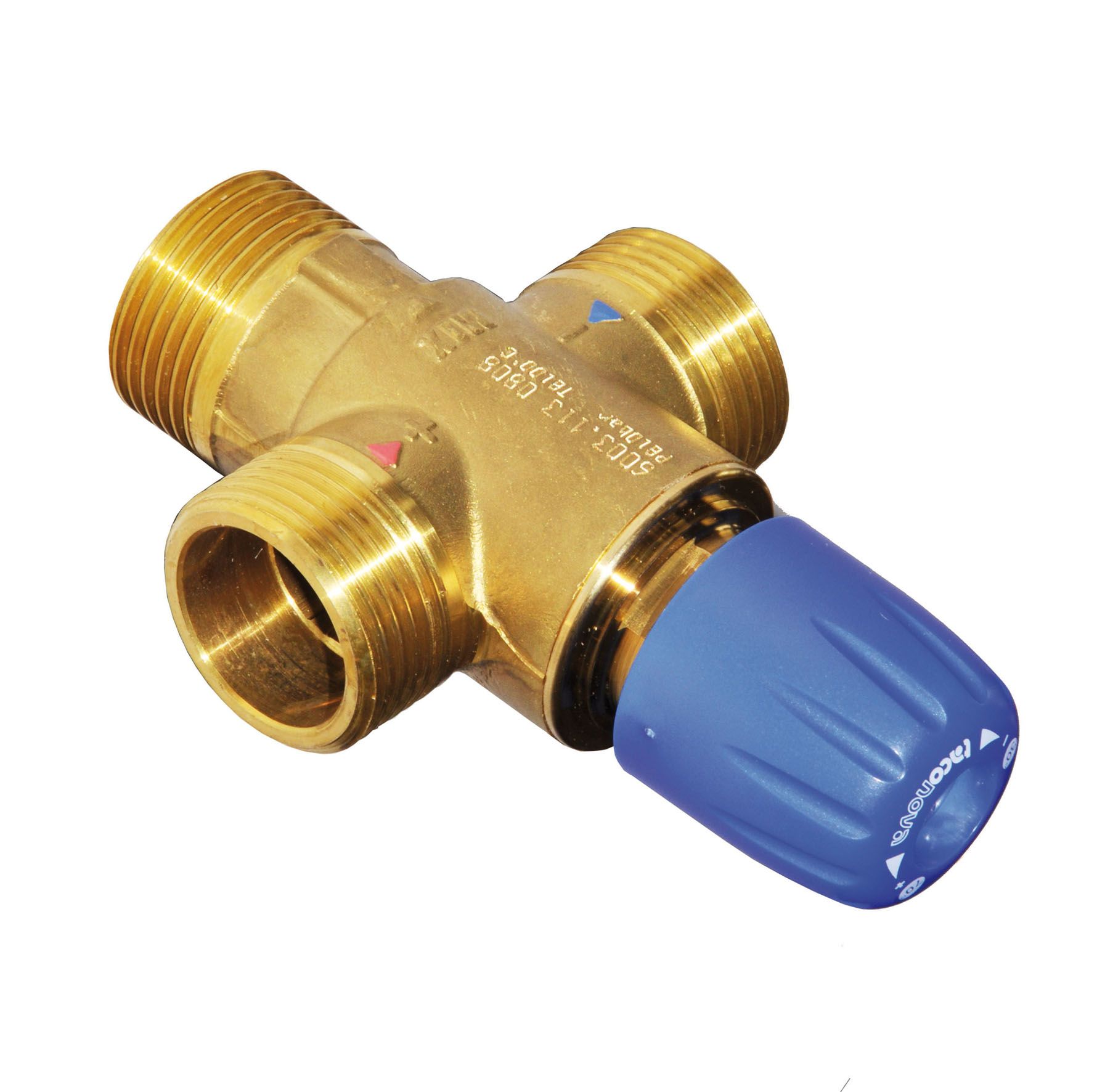 Remeha Therm. Brauchwassermischer EG78, G1-R 3/4, Regelbereich 38-65 C Remeha Therm. Brauchwassermischer EG78, G1-R 3/4, Regelbereich 38-65 C