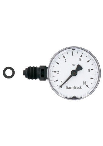 JUDO Ersatzteil Manometer G 1/4'' 0-10 bar Anschluss 9 Uhr