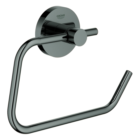 GROHE WC-Papierhalter Essentials 40689_1 ohne Deckel hard graphite