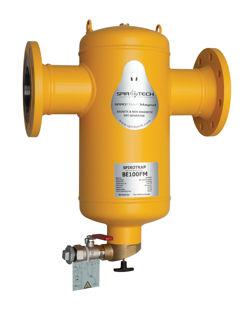 Spirotech Schlammabscheider SpiroTrap Magnet DN 100 - Flansch, 10 bar / 110 Grad Spirotech Schlammabscheider SpiroTrap Magnet DN 100 - Flansch, 10 bar / 110 Grad