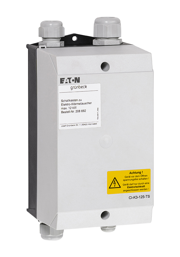 Gruenbeck Schaltkasten Elektro-Wärmetauscher 12 kW Gruenbeck Schaltkasten Elektro-Wärmetauscher 12 kW