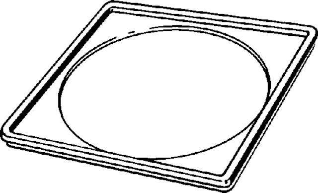 Viega Rahmen Advantix 4949.5 in 150x150 Chromnickelstahl