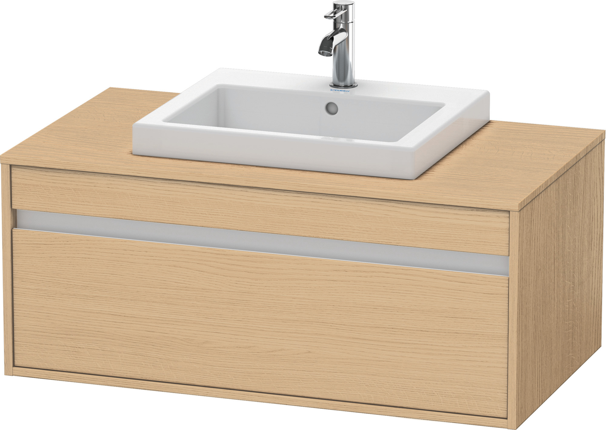 Duravit WTU wandhängend Ketho 550x1000x426mm 1 Auszug, für EBWT mi., Eiche Natur
