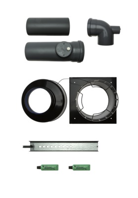 Brötje Abgasleitungs-Set Kessel-Schacht SAS 160-1B DN 160 f.SGB 125 E u.170 E Brötje Abgasleitungs-Set Kessel-Schacht SAS 160-1B DN 160 f.SGB 125 E u.170 E