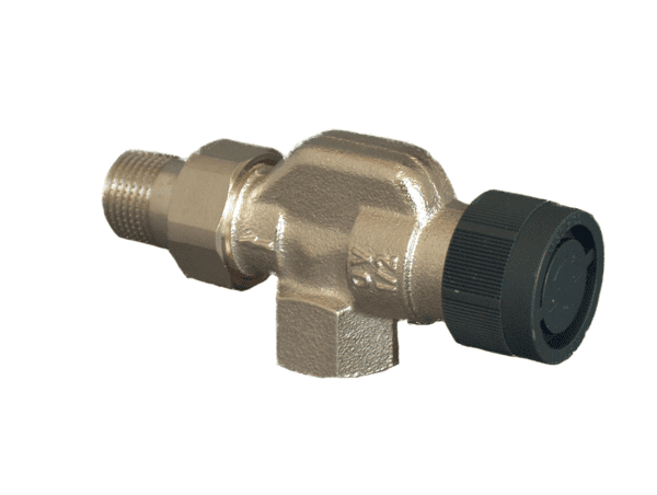 OVENTROP-Thermostatventil "A" DN15, R 1/2", PN 10, Vorlauf Axial