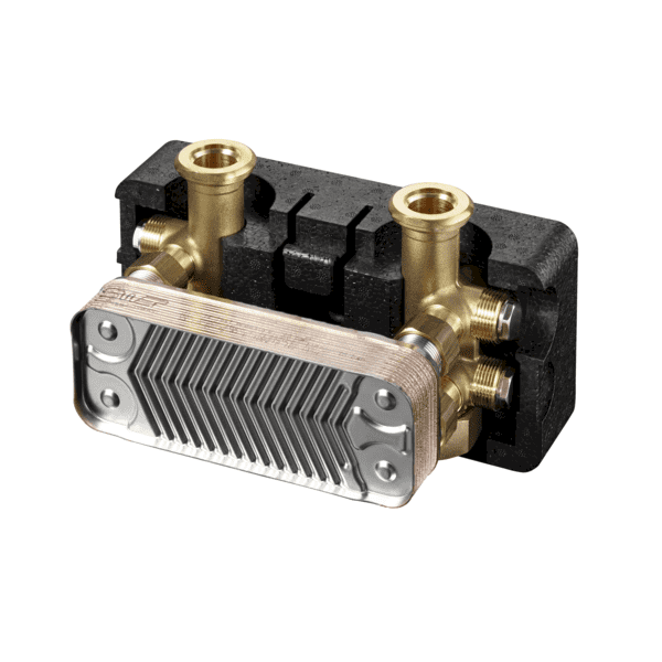 OVENTROP-Regumat Wärmeübertrager 14 Platten bis 14 kW, für Regumat DN 25