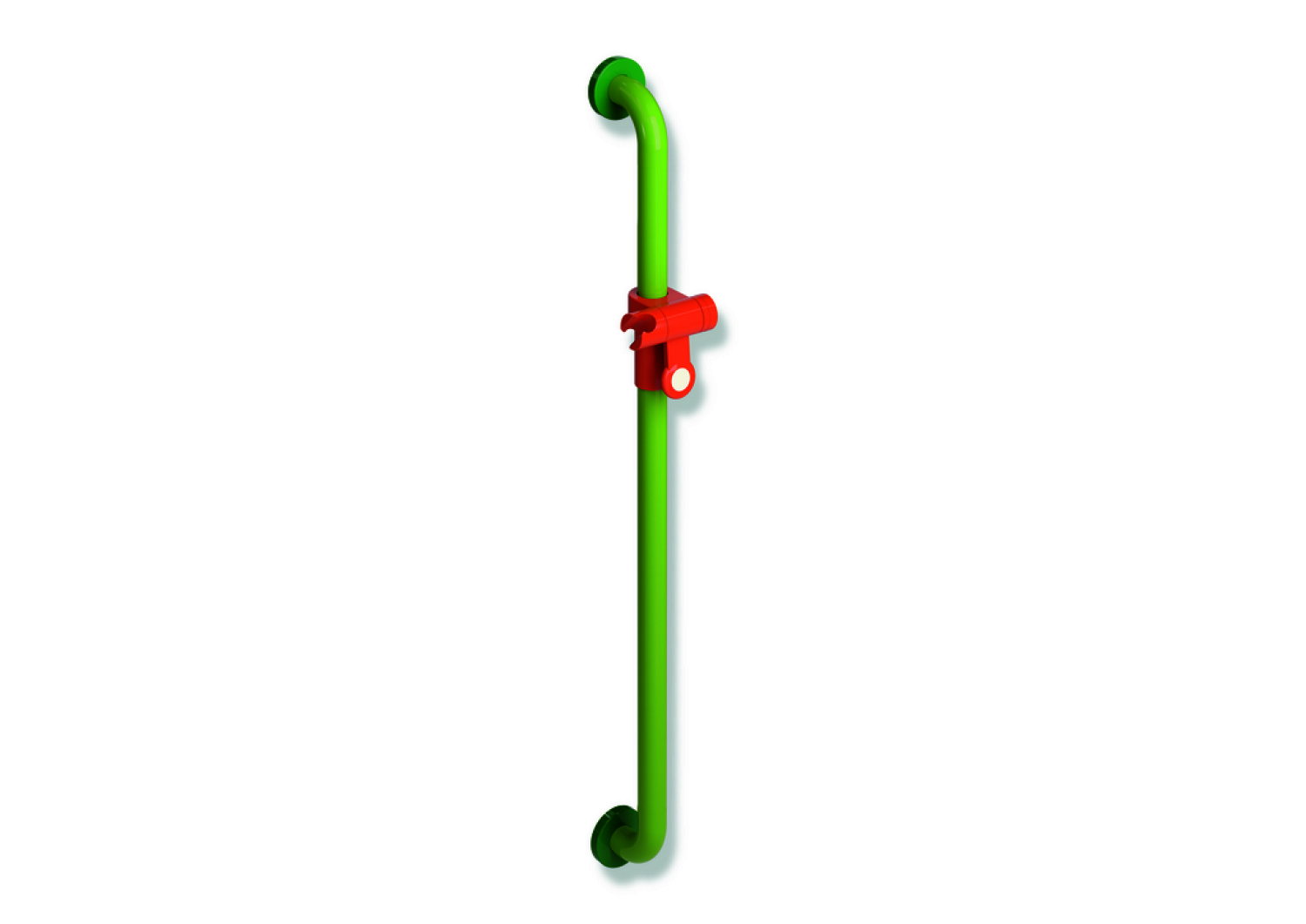 HEWI Brausehalterstange Ser 801, d:33, AM:900mm, m.Br.H. Fb. 74/72/36