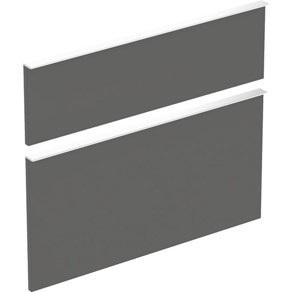 Geberit Set Schubladen Frt f. iCon US für WT Breite 75 cm, lava (2 St.)