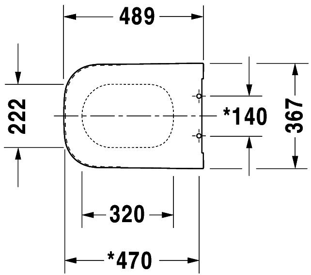 DU WC-Sitz Happy D.2 mit SoftClose Scharniere edelstahl, lang, weiß