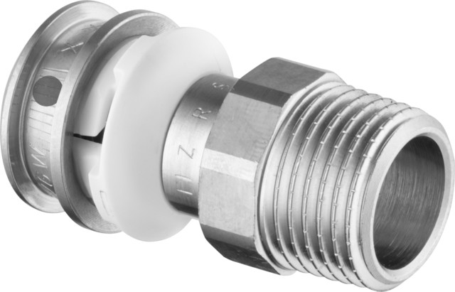 Viega Übergangsstück mit SC Raxofix DN10 5311.01 in DN10 x R1/2 Siliziumbronze
