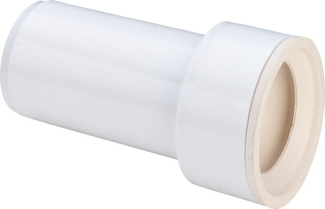 Viega Anschlussstutzen 3229 in 50x50x130mm Kunststoff weiss