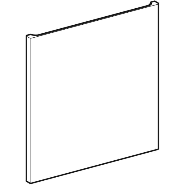 Geberit Schubladenfront, weiß für Renova Plan WTU, zu WT B:60cm Geberit Schubladenfront, weiß für Renova Plan WTU, zu WT B:60cm
