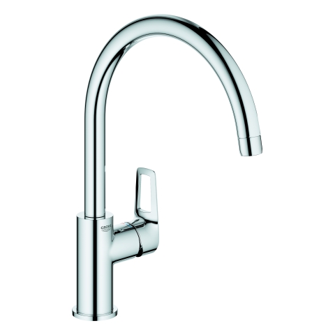 GROHE Einhand-Spültischbatterie BauLoop 31368_1 hoher Auslauf chrom