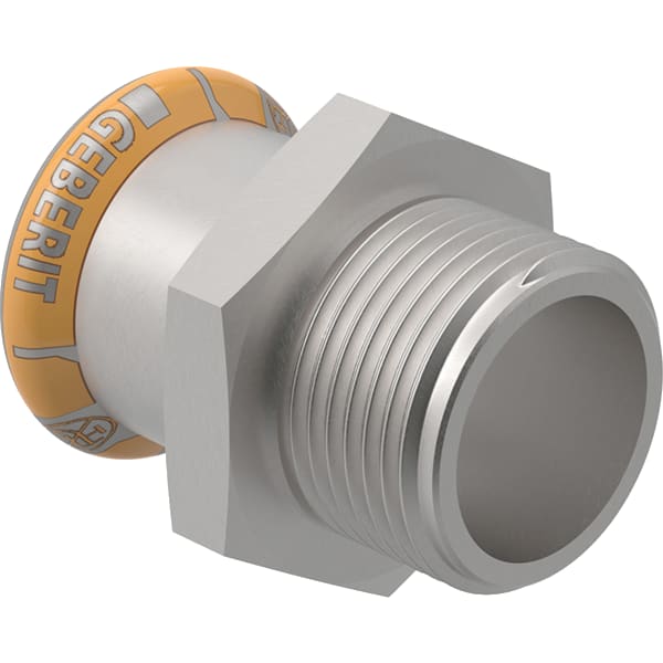 Geberit Mapress Therm Übergang mit AG d22-R3/4