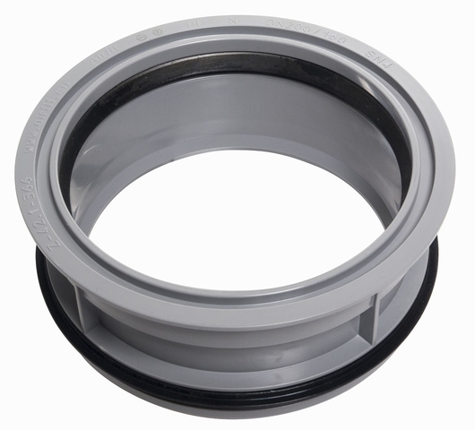 airfit PP-Abwasser-Innen-Reduzierstück DN 200/160 grau