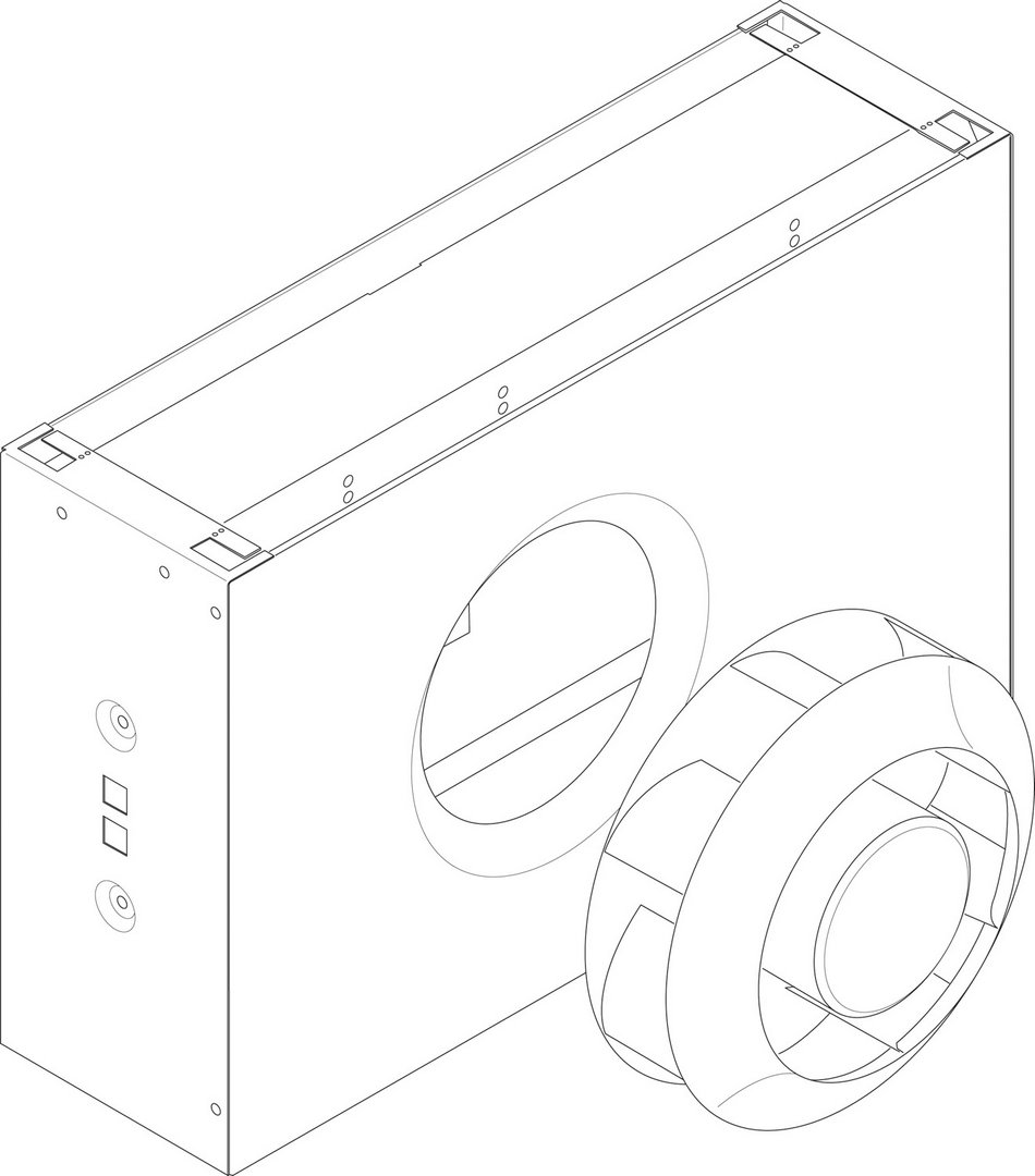 BOSCH Ersatzteil TTNR: 87186664030 Gebläse (links)